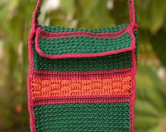 Crunchy Stitch Crochet Bag Pattern