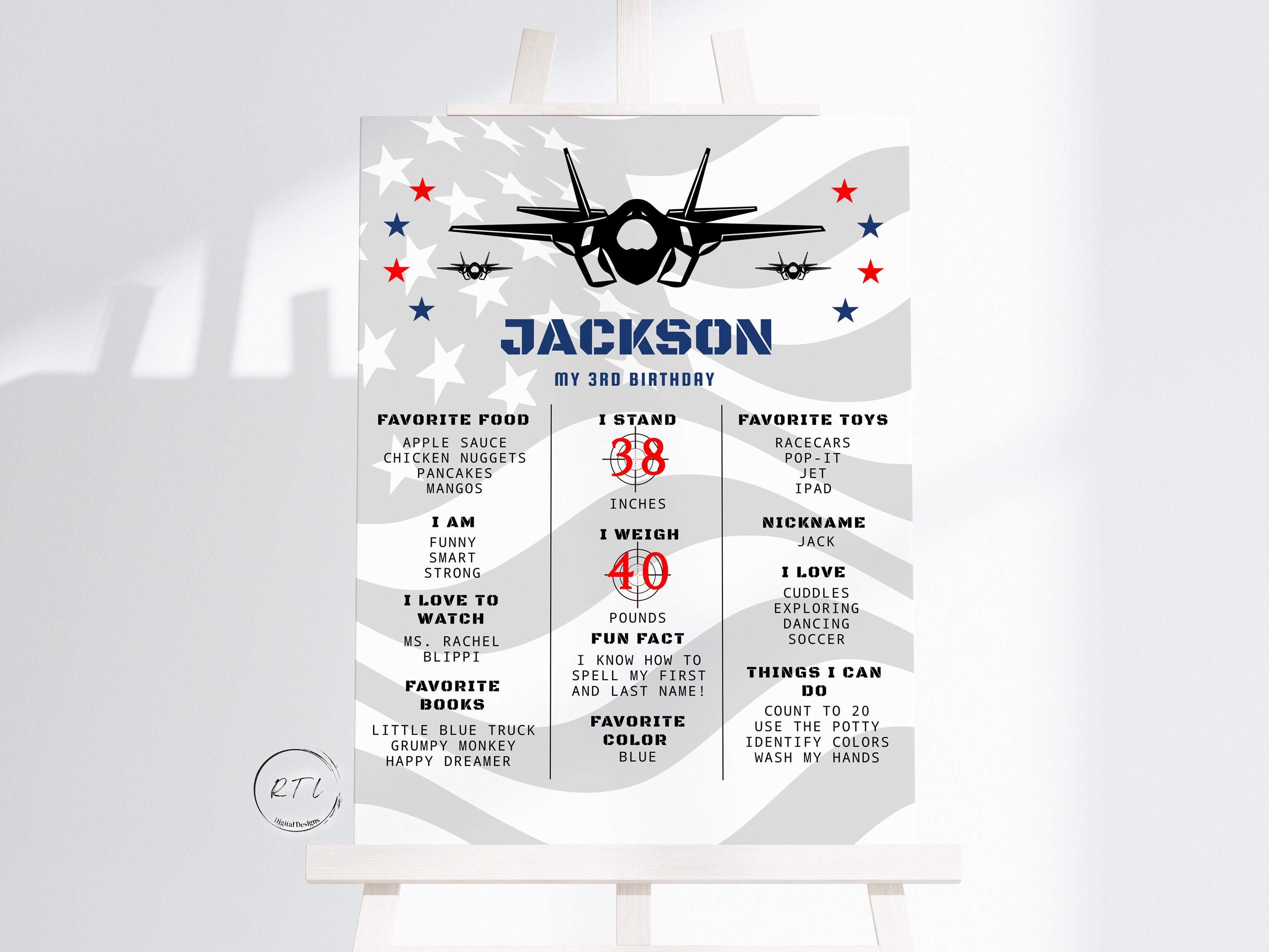 Top Fighter Pilot Birthday Milestone Any Age Milestone Pilot Etsy