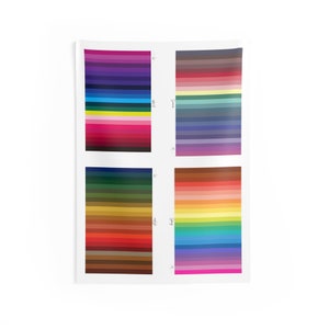 4 seasons CLOTH Color Analysis drape 26x36