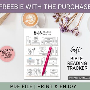 Chronologischer Bibelleseplan Printable 1 Jahr Evangelische Bibellese Checkliste 52 Wochen Bibelleseplan Bibellesetracker Bild 5