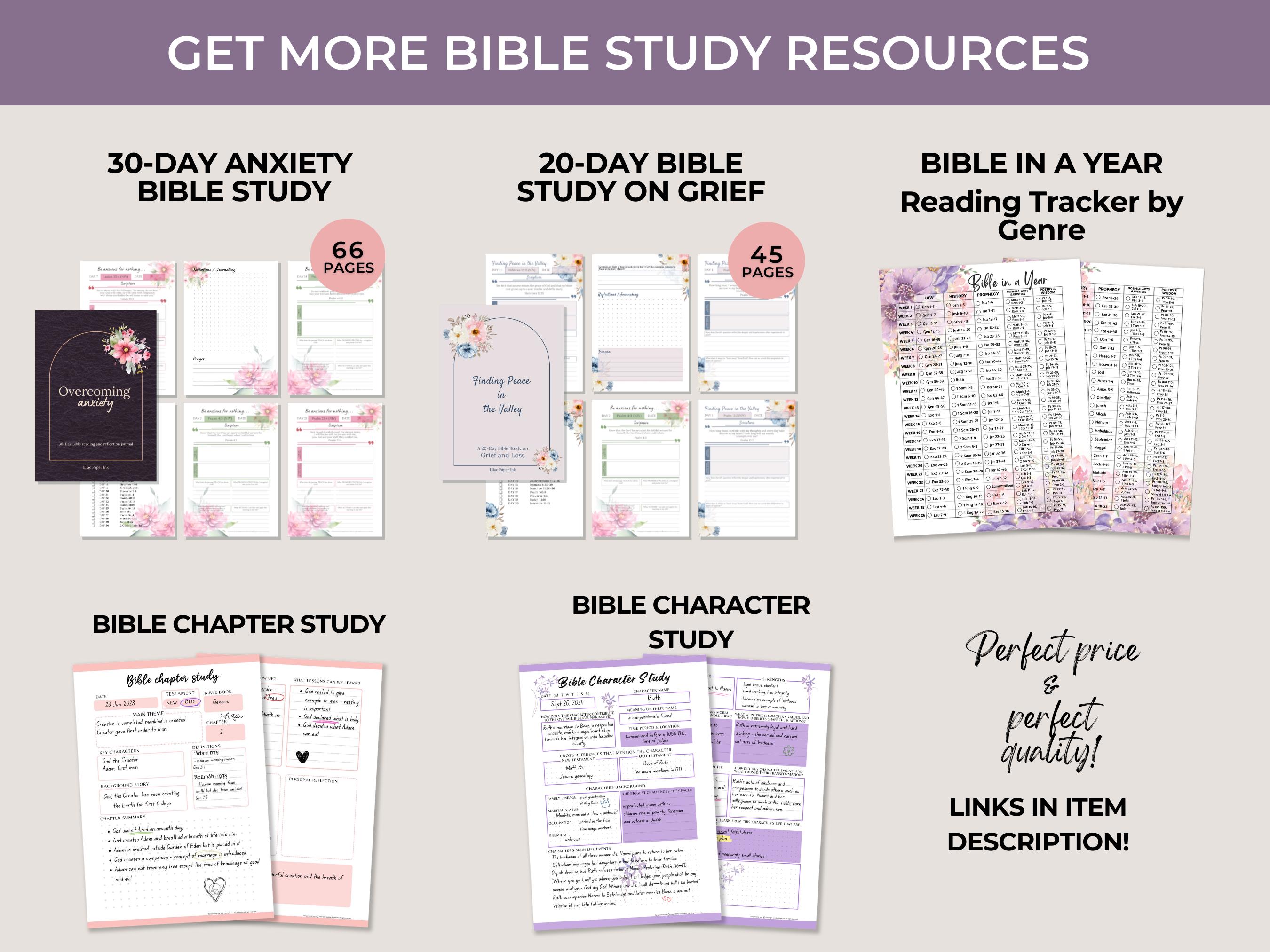 Verse Mapping Printable Bible Study Guide Christian Faith Prayer ...