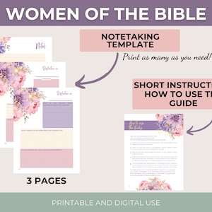 Bible Study Guide for Women, Women of the Bible Women Ministry ...