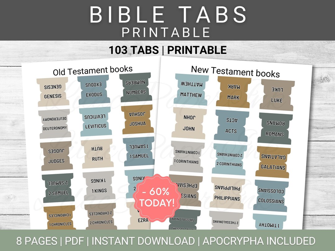 Bible Tabs Printable Minimalist Bible Tabs for Men Bible Etsy Bible Tabs Printable Minimalist Bible Tabs for Men Bible Etsy