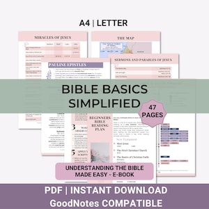 Bible Summary Guide Bible Made Easy Bible Recap Books Summary Breakdown Bible Cheat Sheet