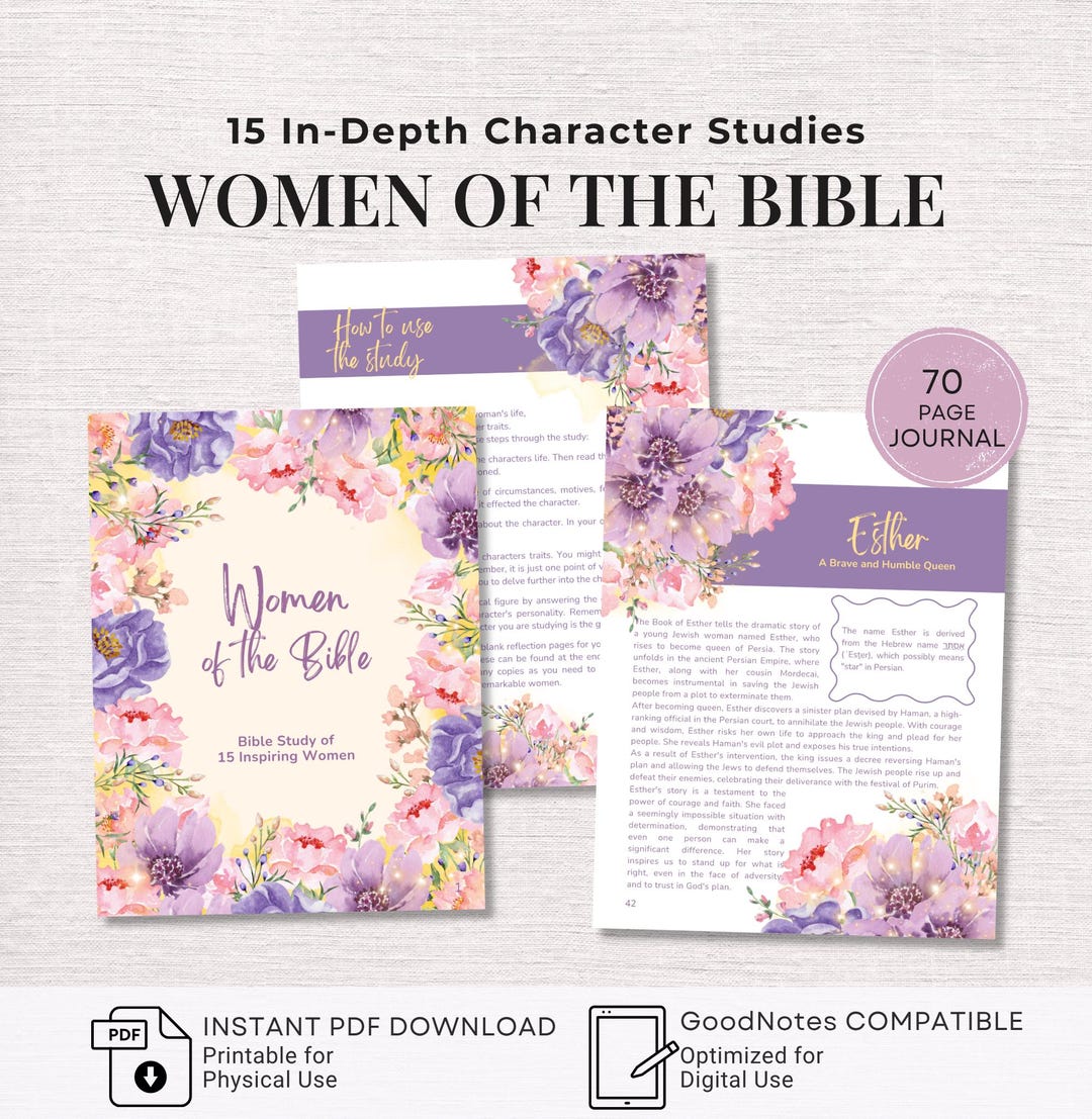 Bible Study Guide for Women, Women of the Bible Women Ministry ...