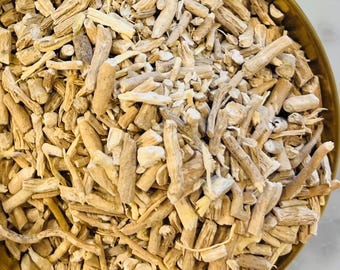 Biologische ashwagandhawortel (Withania somnifera) – losse gedroogde wortel | 1 oz