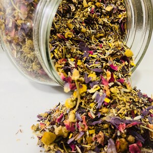Divine Flows Ritual Blend • 7 Intentional Organic Herbs • Conjured Botancial Blend • 2oz.
