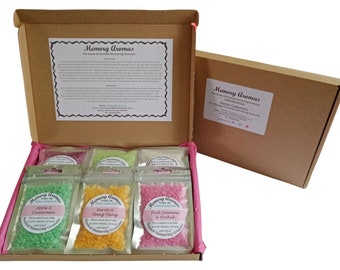 Highly Scented Sizzlers/Simmering Granules/Crystals Introduction Starter Box