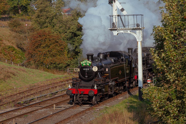 Goathland Steam Train Print: North Yorkshire Moors Railway Art - Etsy