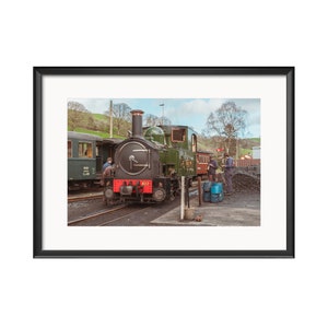 Welshpool & Llanfair Light Railway | Welsh Railways, Narrow Gauge Railway, Steam Trains, Train Prints, Wall Decor, Railway Prints, Wall Art