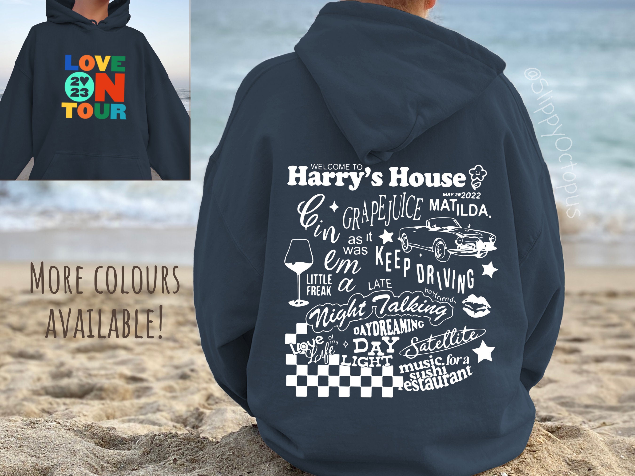 Merch Harry Styles Hoodie Harry Styles Love On Tour Sweatshirt