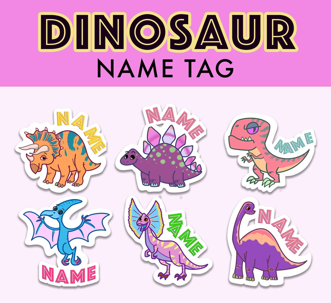 Custom name tags custom stickers kids name tags kids etsy