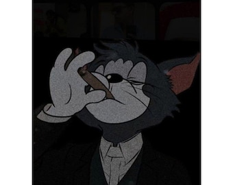 Buy Premium Tom and Jerry Smoking Cigar Poster, Tom Badass Smoking Cigar  Poster, Cat Smoking Cigar Badass Poster, Badass Smoking Cigar Poster,  Online in India