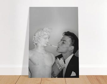 Estatua de Frank Sinatra Póster