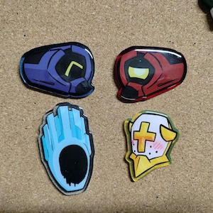 Ultrakill Acrylic Pins