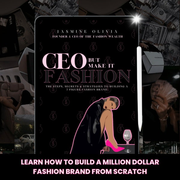 How to build a fashion business // fashion boutique start up ebook, increase your sales, growth, fashion business tips, 7 figure business