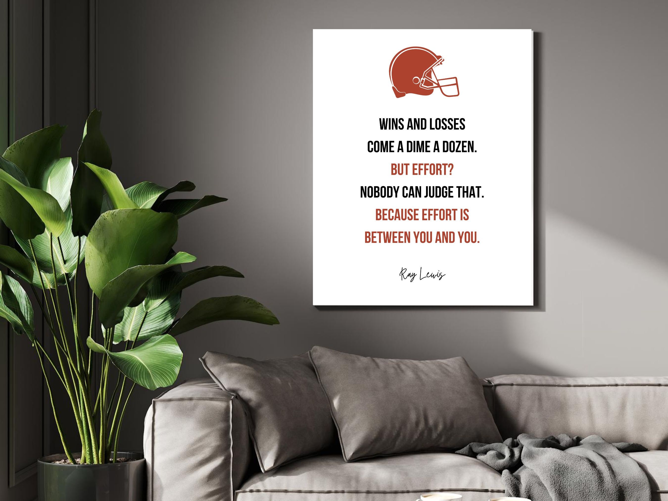 Football Definition Print Printable Wall Art Instant Download