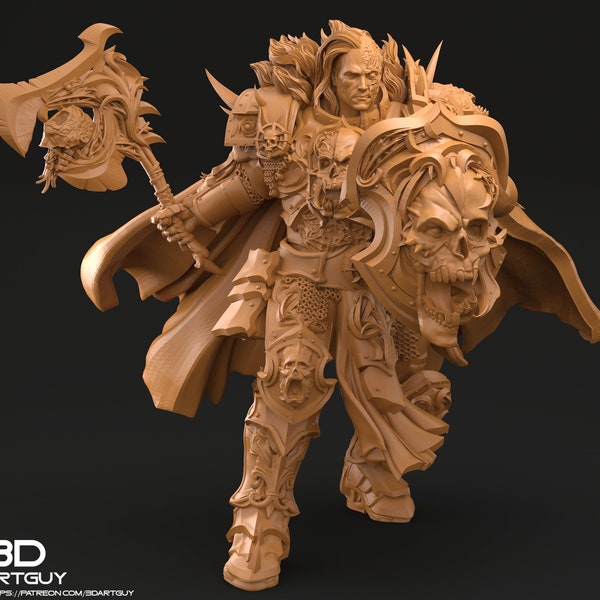 Cursed Warrior | 3D Art Guy | 8K Resolution | Grim Dak