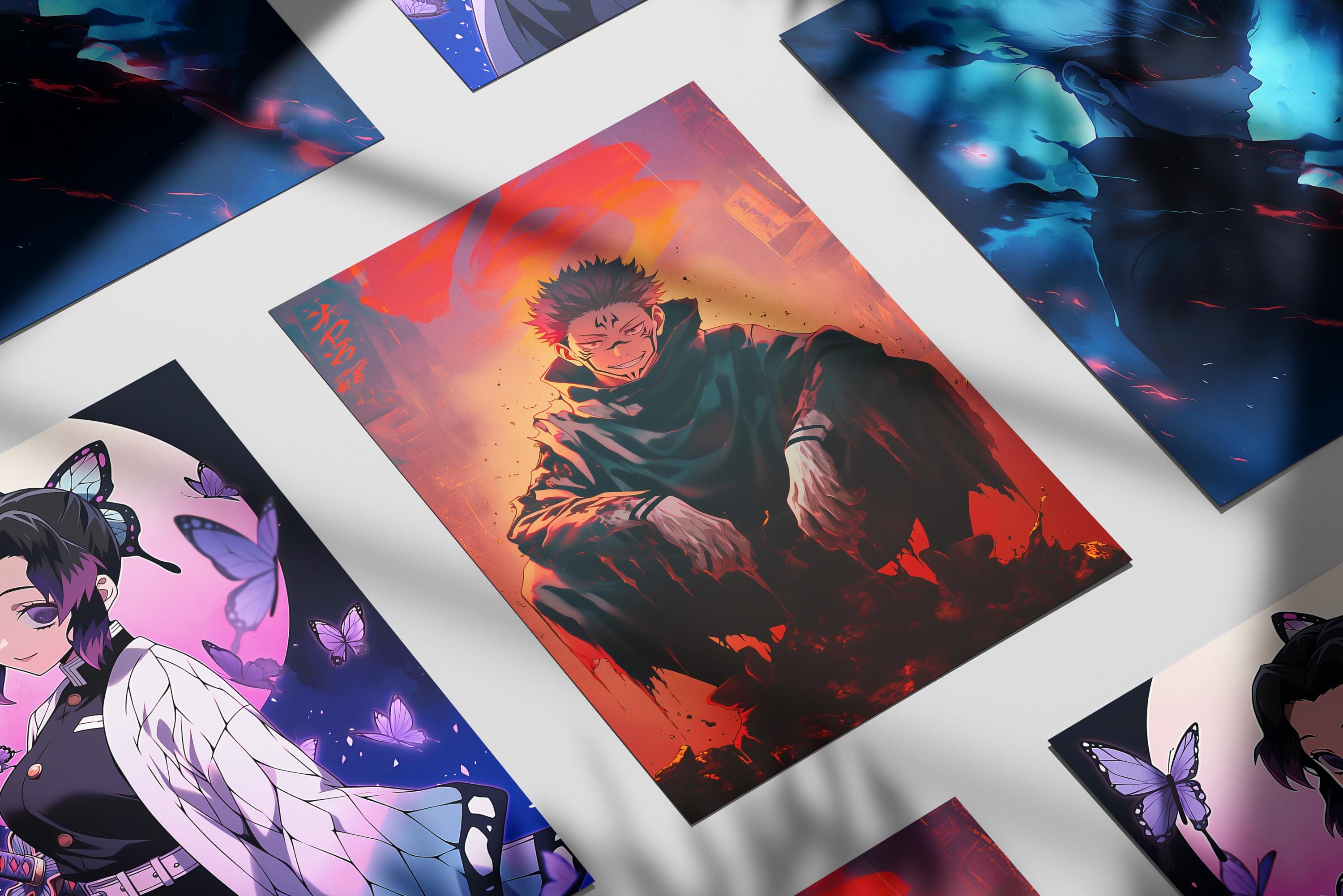 Unique Anime Poster Print TV Series Art, Modern Wall Decor, Manga Gift