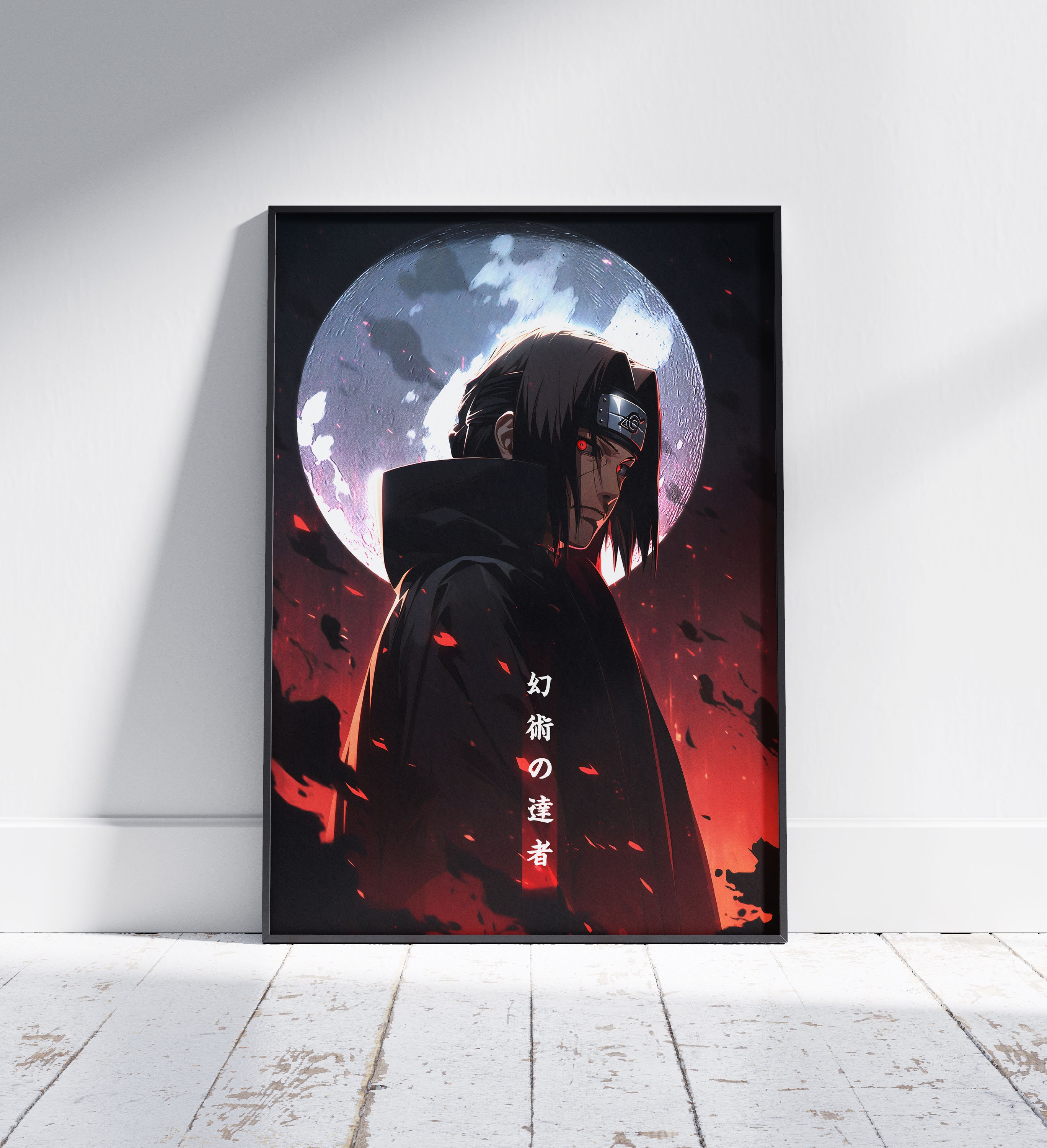 Naruto Uchiha Shisui Anime Canvas Art Poster Home Wall Decoration Painting  Bedroom Living Room Office Decoration Poster 08×12inch(20×30cm) :  : Home