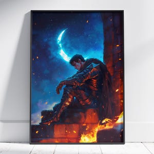 Unique Anime Poster Print - TV Series Art, Modern Wall Decor, Manga Gift for Him, Gift for Her, Exclusive Design, Anime Room Art