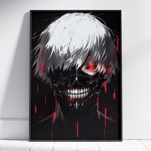 Einzigartiger Anime Poster Druck - TV-Serie Kunst, Moderne Wanddekoration, Manga Geschenk für Ihn, Geschenk für Sie, exklusives Design, Anime Raum Kunst