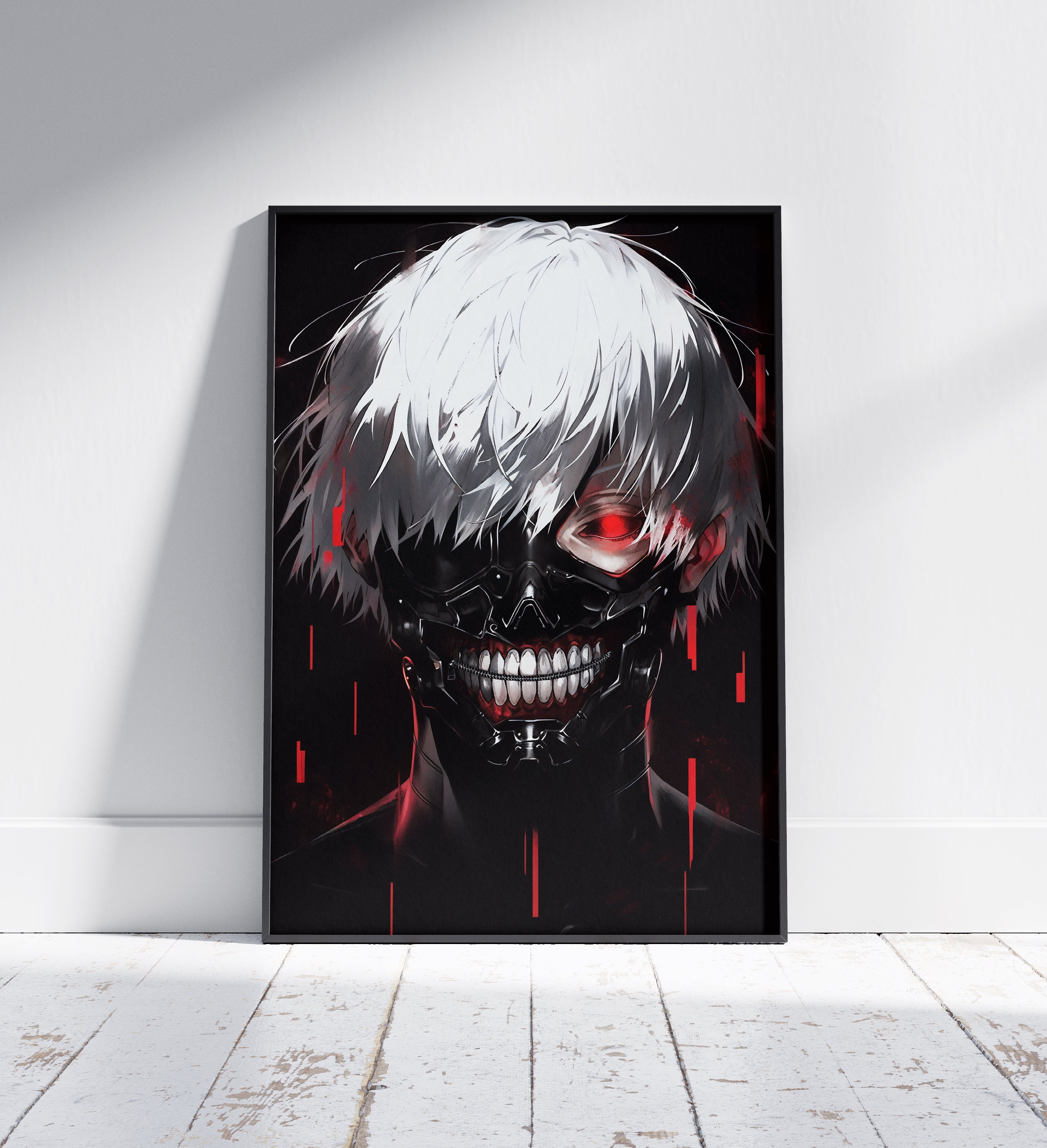  POSTER STOP ONLINE Tokyo Ghoul - Manga/Anime TV Show  Poster/Print (Ken Kaneki) (Size 24 x 36): Posters & Prints