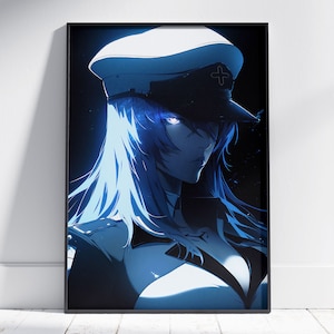 Impresión de póster de anime único: arte de serie de televisión, decoración de pared moderna, regalo de manga para él, regalo para ella, diseño exclusivo, arte de habitación de anime
