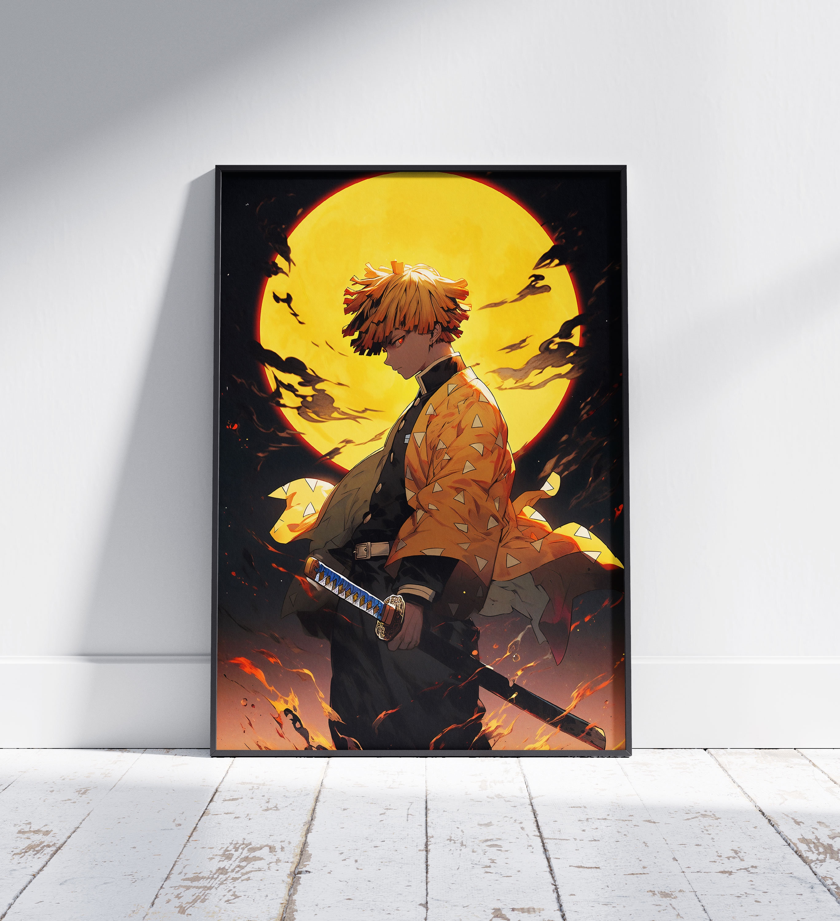 Tanjiro Classic Art Demon Slayer Jigsaw Puzzle by Anime Art - Fine Art  America