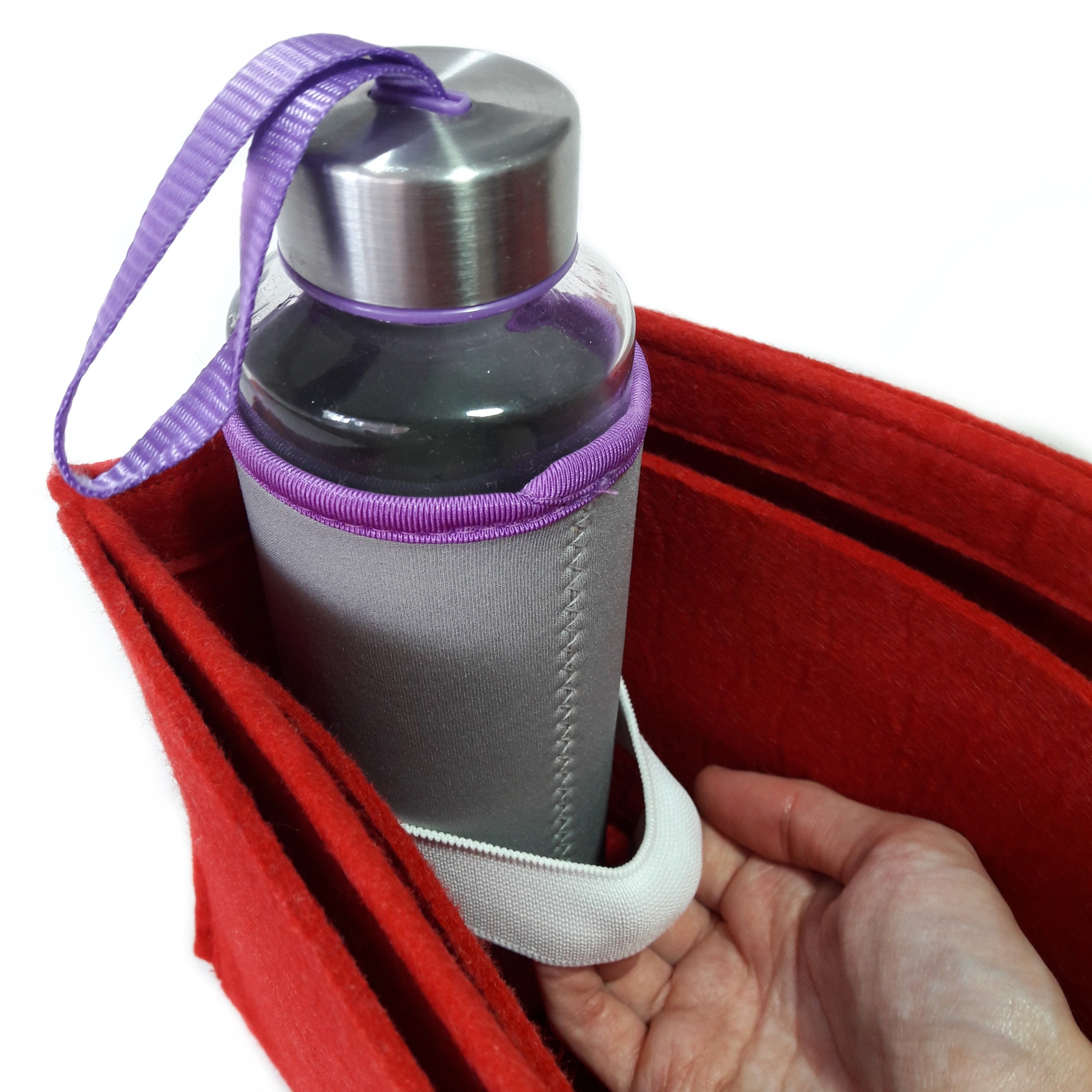 Elastic Water Bottle Holder for Onthego PM/MM/GM Organizer 