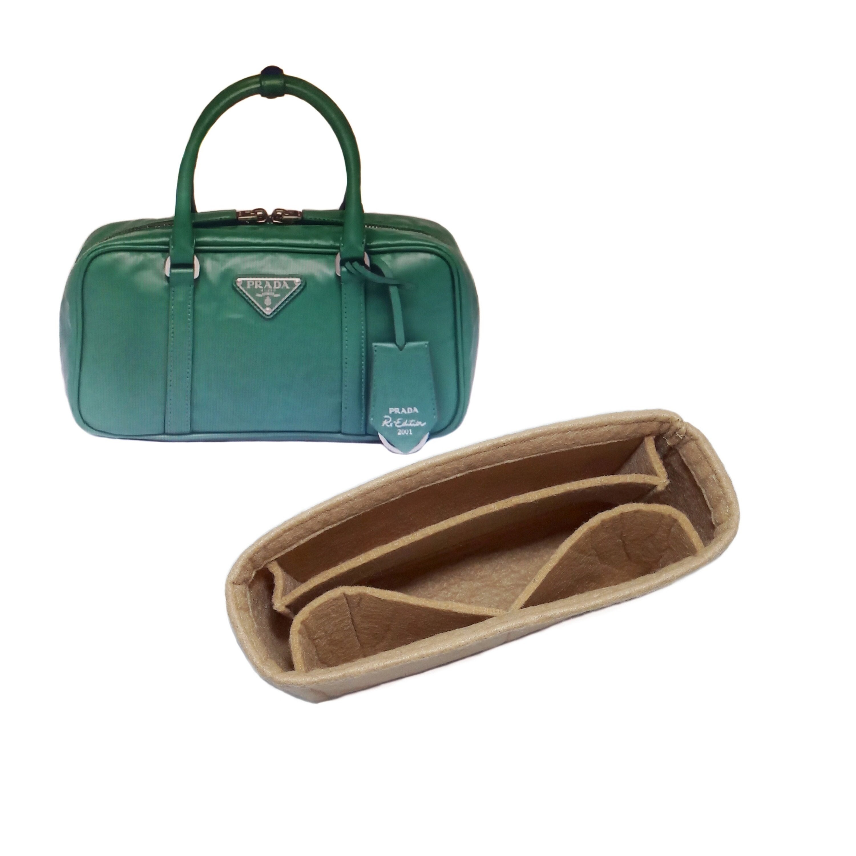 prada bucket bag organizer