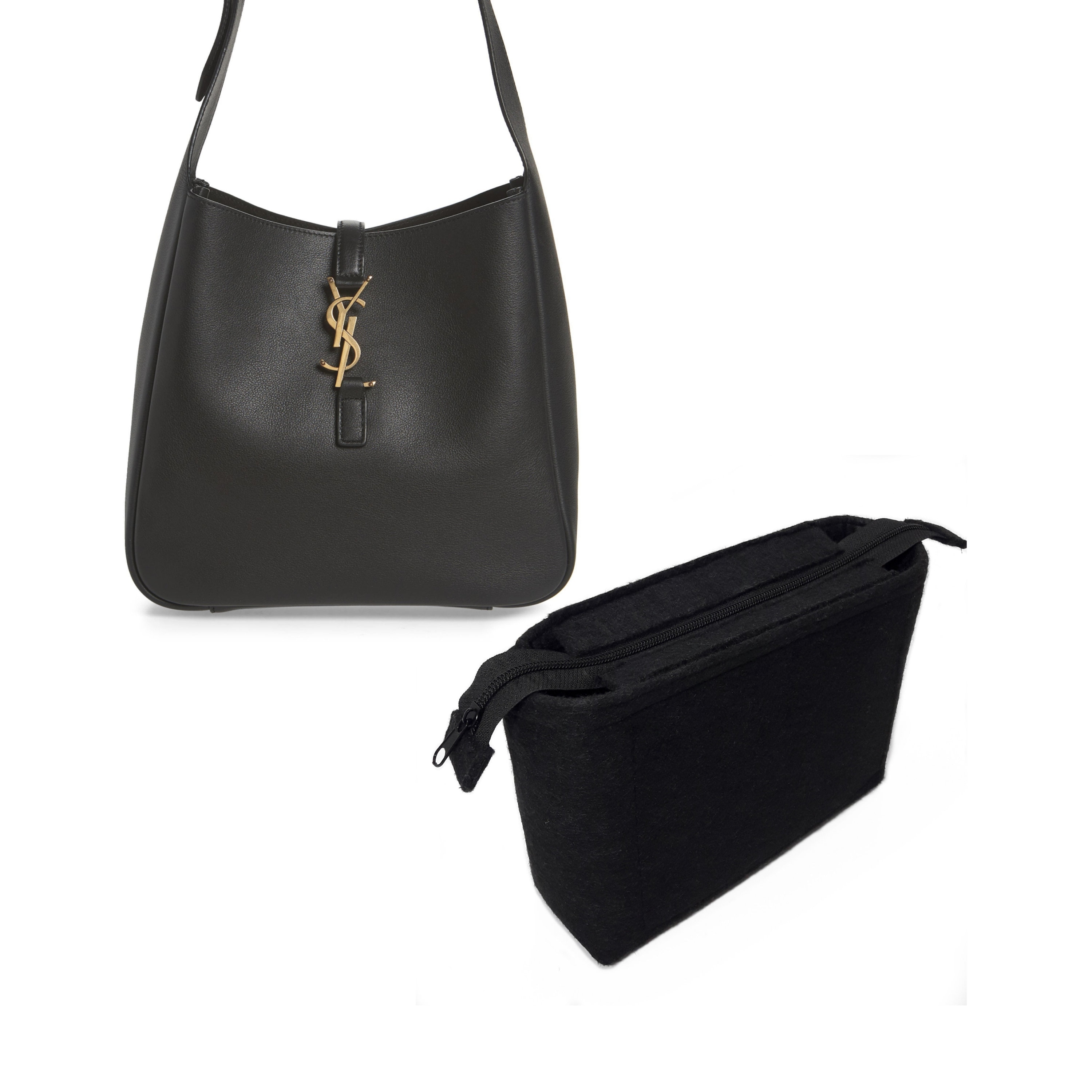 Yves Saint Laurent Black Canvas Vip Gift Parfums Tote Bag YSL