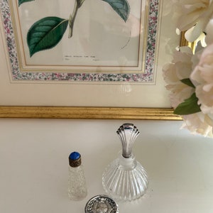 Beautiful Vintage collection of sterling vanity and perfume bottles Art Deco Victorian 1920s