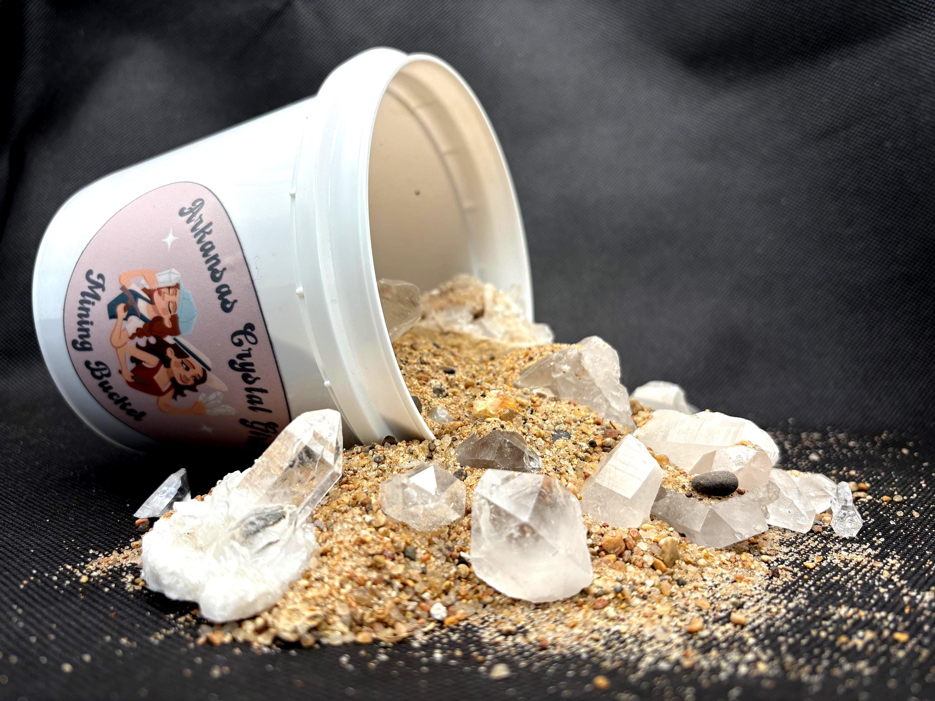 1 Quart/free shipping/Crystal Digging Bucket/Crystal Activity/Science Activity