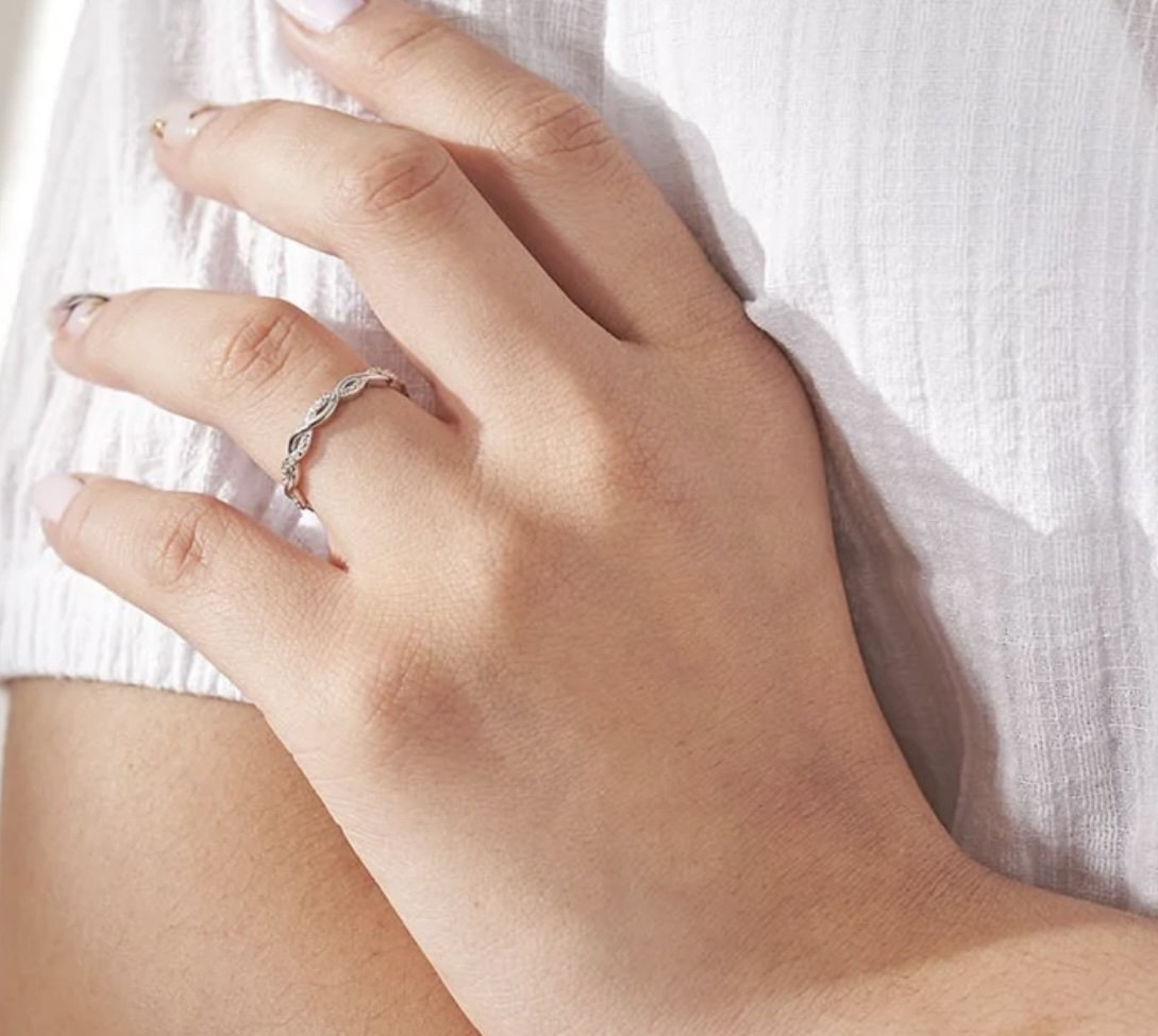 Silver Ring 925 With Zirconias - Etsy