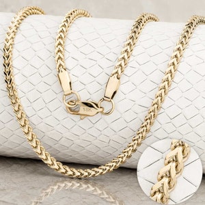 Gold chain foxtail