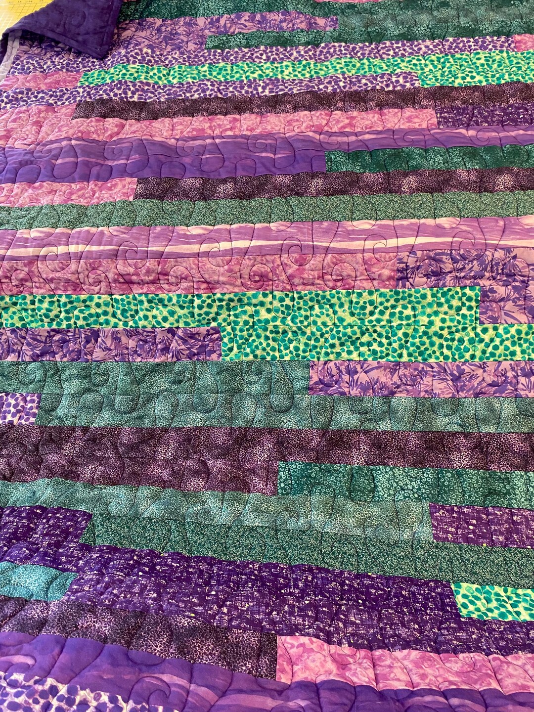 Quilted Embossed Purple Jelly main image 0