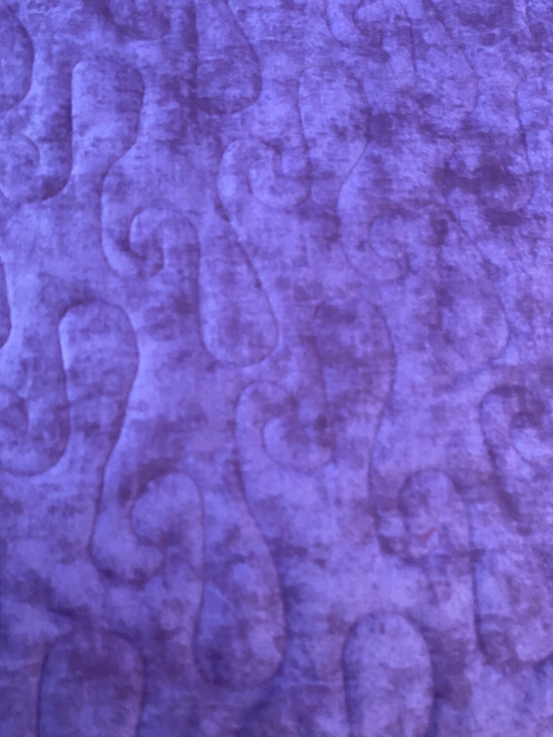 Quilted Embossed Purple Jelly
