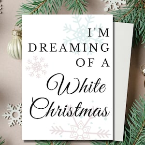 Christmas Cards Printable Blank Christmas Card I'm - Etsy