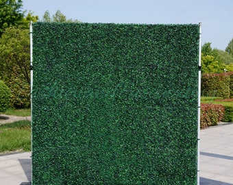 8Ft*8Ft Artificial Grass Wall Rolling Up Curtain Grass Wall,Greeny Backdrop,Grass Backdrop