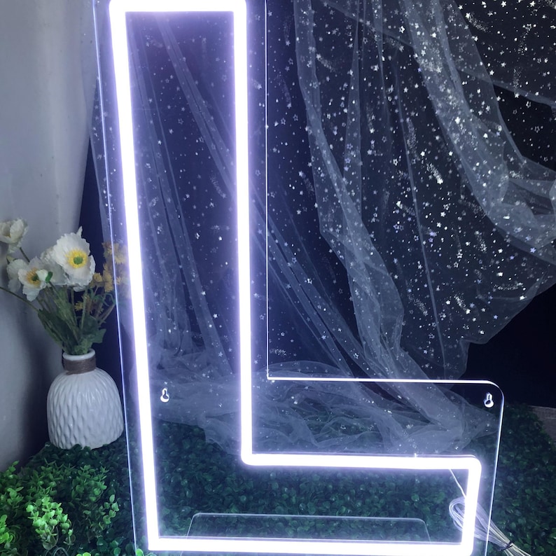 FinalSale!!!! 24″ Tall Neon Letter image 5