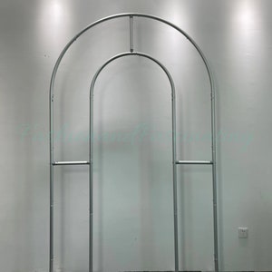 5Ft*8Ft Open Wall Arched Frame Wedding Backdrop Stand with Storage Bag