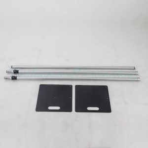 Adjustable Pipe and Drape Backdrop Stand Kit 10x10 / 10x20 FT | Wedding Backdrop Frame | Heavy Duty Aluminum Event Curtain Stand image 6