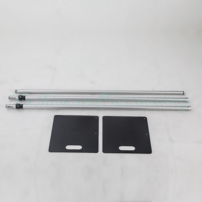 Adjustable Pipe and Drape Backdrop Stand Kit 10x10 / 10x20 FT | Wedding Backdrop Frame | Heavy Duty Aluminum Event Curtain Stand image 6