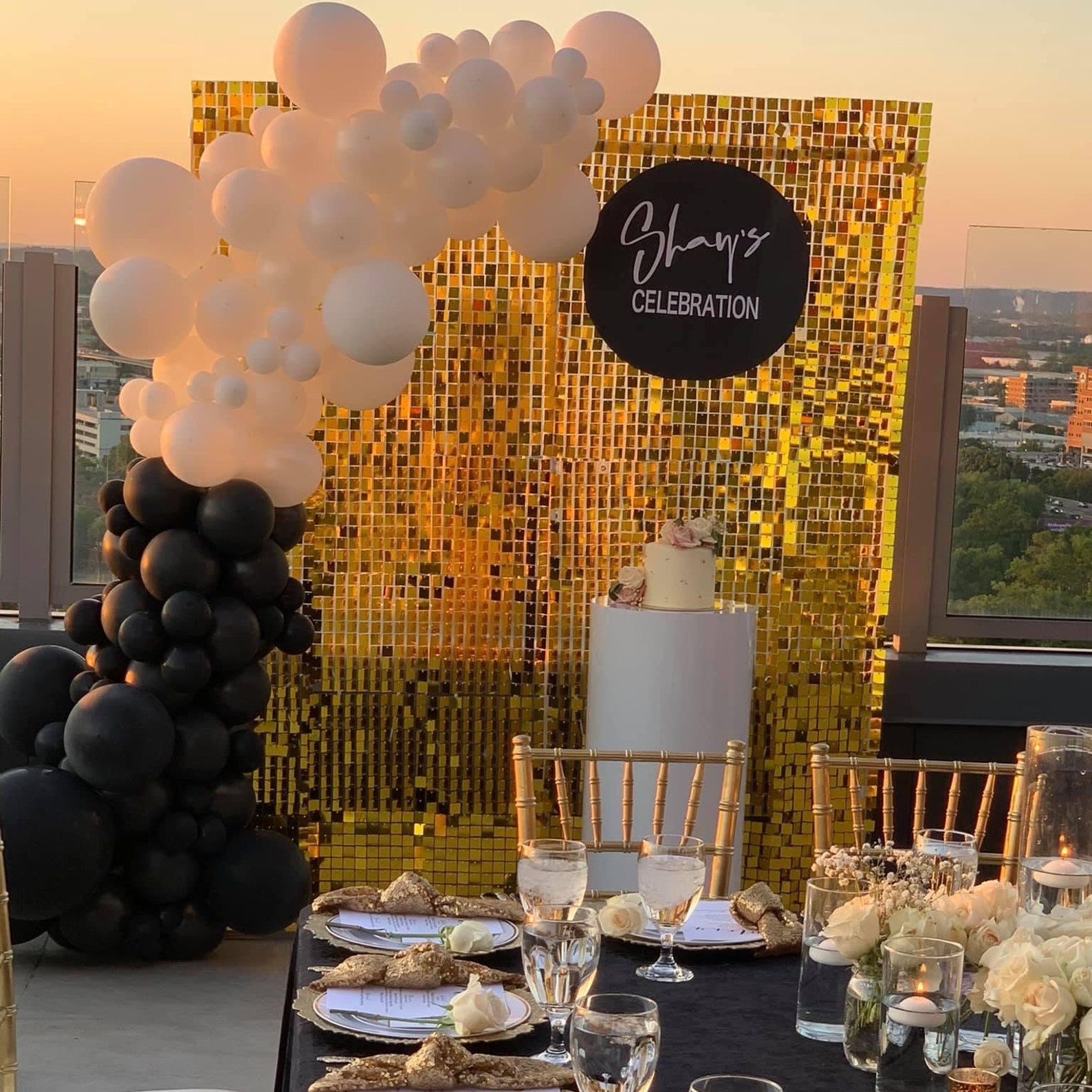 Image of Shimmer Wall Backdrop
