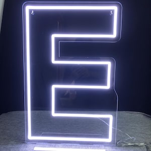 FinalSale!!!! 24″ Tall Neon Letter image 2