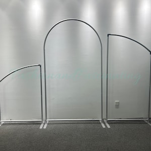 US seller! 17%OFF-3 PCs Chiara Arched Backdrop Stands Wedding Arch With Carrying Bag