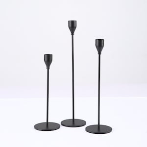 30 PCs | Single-Head Wrought-Iron Candlestick Holder