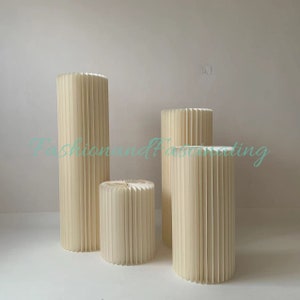 8 PCs Paper cylinder pedestal ,Fake Rome wedding pillars,pedestal stand,Wedding Backdrop,Baby shower