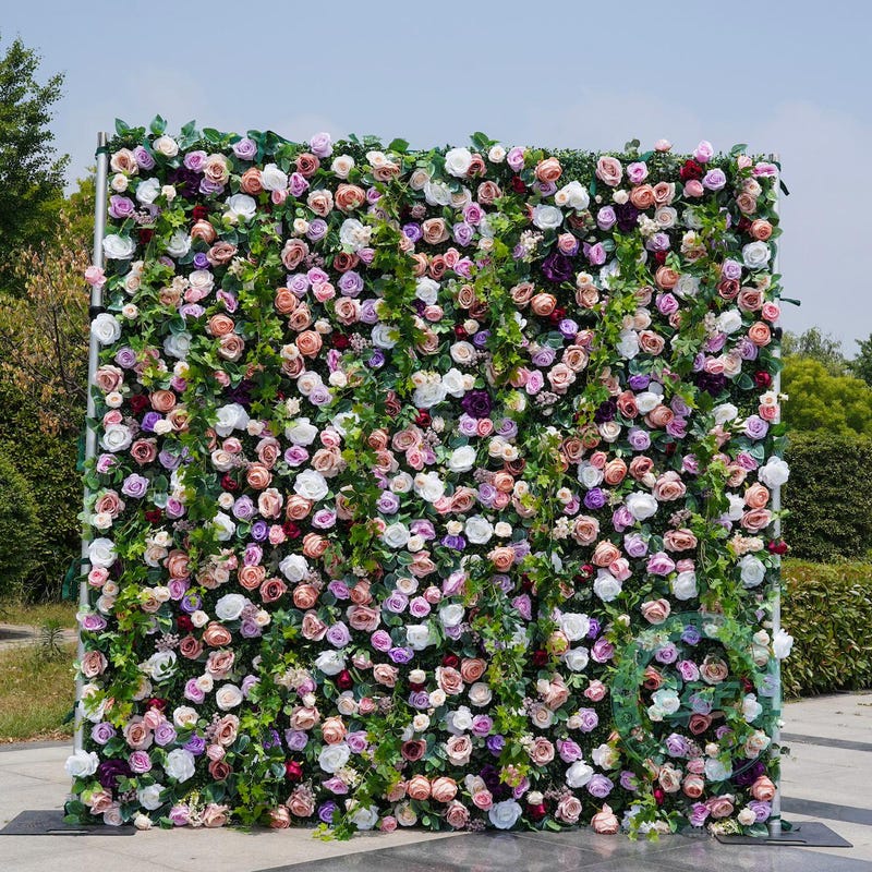 Artificial Flower Wall - Etsy